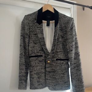 Smythe Black and Gray Blazer